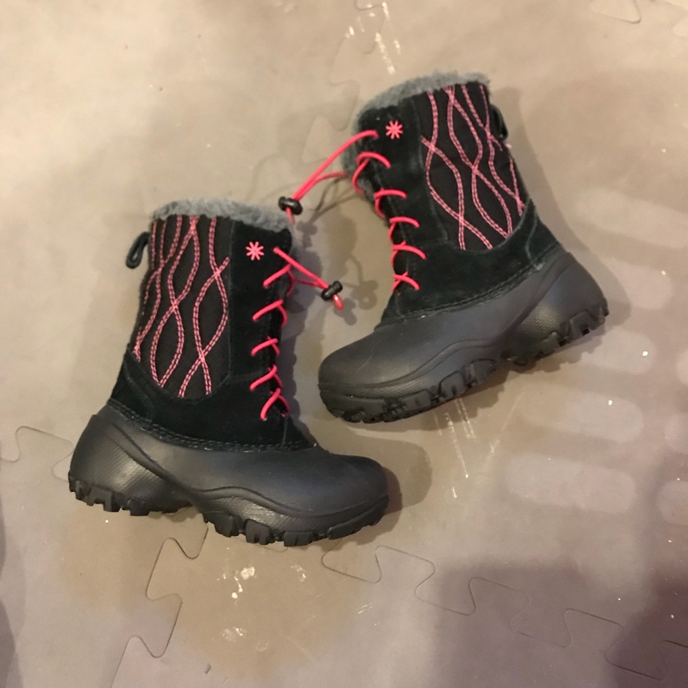 Little girls snow boots